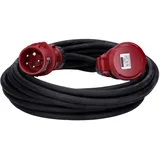 Voxura CEE-Kabel Verlängerungskabel Starkstromkabel 5-polig 400V H07RN-F 5G 2,5 16/5 16A IP44 Starkstrom 10m