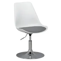KADIMA DESIGN Drehstuhl, Grau, Textil, Säule, 46x88x46 cm, Arbeitszimmer,