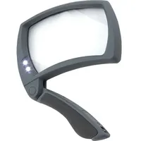 CARSON Tragbares Vergrösserungsglas MJ-50 MagniFold Schwarz und Grau 127 mm