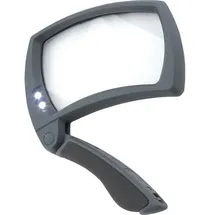 CARSON Tragbares Vergrösserungsglas MJ-50 MagniFold Schwarz und Grau 127 mm