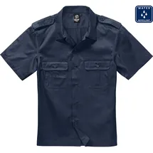 Brandit Textil Langarmhemd Blau 7XL