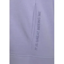 Buffalo Kapuzensweatjacke Damen lavendel Gr.44/46