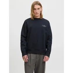 Jack & Jones Sweatshirt »JPRBLACHAD BRANDING SWEAT CREW NECK LN« Jack & Jones Black Beauty XXL