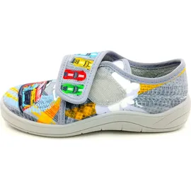 Fischer Markenschuh Kinder-Klett-Hausschuh