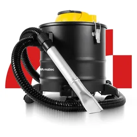 Maltec Industriestaubsauger Aschesauger 1800W 18L Schwarz