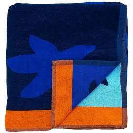 Le Comptoir de la Plage Bora Bora Strandtuch 140 x 180 cm blau