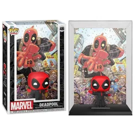 Funko Pop! Comic Cover Deadpool (2025) 1 Deadpool in Black Suit 9 cm - - Marvel Comics Marvel - Figur Im Schwarzen Anzug