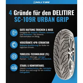 Deli Tire Urban Grip REAR 120/80-16 60P TL