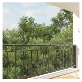vidaXL Katzennetz Transparent 3x2 m Nylon
