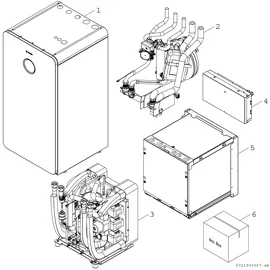 Bosch Compress CS7800iLW 8 F Sole/Wasser-Wärmepumpe 8 kW
