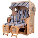 Mr. Deko Ammersee Blau/Teak 5-tlg. inkl. Liftersystem