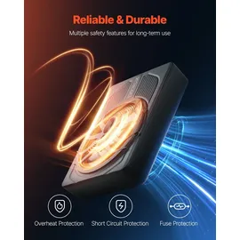 Vevor Untersitz Auto Subwoofer 440 W 254 mm schlanker Auto Subwoofer unter dem Sitz Subsystem mit eingebautem Verstärker, Hoch-/Niedrigpegel-Eingang und Lautstärkeregler für SUVs Lkws