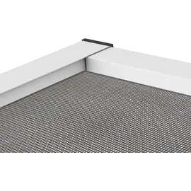 hecht International Fliegengitter mit Aluminiumrahmen 150 x 160 cm Weiß