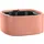 LECHUZA Pila Color Stick 35 x 35 x 17 cm korallrot