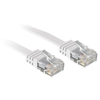 Lindy 47500 Netzwerkkabel, Patchkabel CAT 6 U/UTP 0.30m Weiß 0,3 m