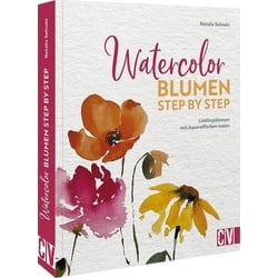 Watercolor Blumen Step by Step