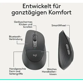 Logitech Signature Comfort Plus M850 L Grau