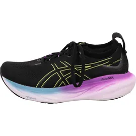 Asics Gel-Nimbus 25 Damen black/glow yellow 39,5