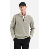 No Excess Stehkragenpullover Beige XXL