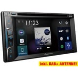 PIONEER 2-DIN AVH-Z3200DAB Auto Radioset für RENAULT Megane 2 - 02-12/08