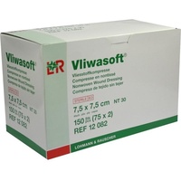 LOHMANN & RAUSCHER Vliwasoft Vlieskompresse 7.5x7.5cm