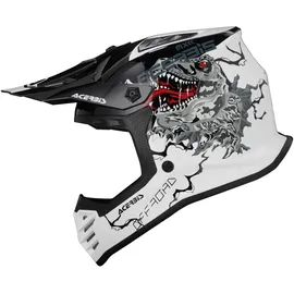 Acerbis Profile Junior Glänzendes Schwarzweiß größe JS