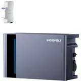 Indevolt SolidFlex 2000 Balkonkraftwerk mit Speicher 1,8 kWh, 8000 Lebenszyklen, 4 MPPT 2400W, Bidirektionales Laden 2400W, Solaranlage mit erweiterbare Kapazität bis zu 32 kWh, Smart Meter