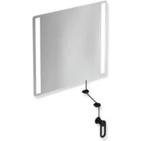Hewi Serie 801“ LED-Kippspiegel basic tiefschwarz