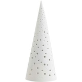Kähler Teelichthalter hoch H25.5 cm Nobili Sammlerobjekt dänisches Design, Weiss
