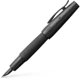 Faber-Castell e-motion pure Black Patronenfüller schwarz matt M (mittel)