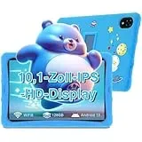 DOOGEE U10 Kid Kinder Tablet 10.1 Zoll, 9GB+128GB/1TB Tablet, 5MP+8MP, Android 13, WiFi-6/BT5.0/TUV/DRM L1, Kindersicherungs Kinder Tablet, vorinstallierte Kinder Lernsoftware und Spiele, Blau