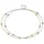 aniston jewelry & watches Fußkette Schmuck Geschenk Fusskettchen mit Kugeln bicolor gelb|goldfarben|silberfarben