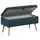 OTTO home Truhenbank AMIRA Dunkelgrün 81 x 36 x 43 cm