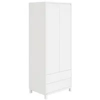 Paidi Kleiderschrank Olli 83 x 204 cm Dekor Weiß