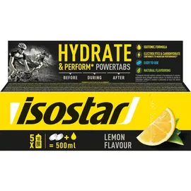 Isostar Powertabs Fast Hydration Lemon Brausetabletten 10 St.