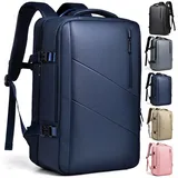 Rucksack Herren 30L Rucksack Laptop Damen 17 Zoll Rucksack mit Laptopfach Wasserdicht Arbeitsrucksack, Tagesrucksack Herren Business Daypack Handgepäck (Blau)