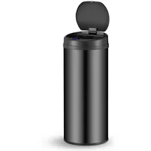 Juskys Automatik Mülleimer mit Sensor - Schwarz