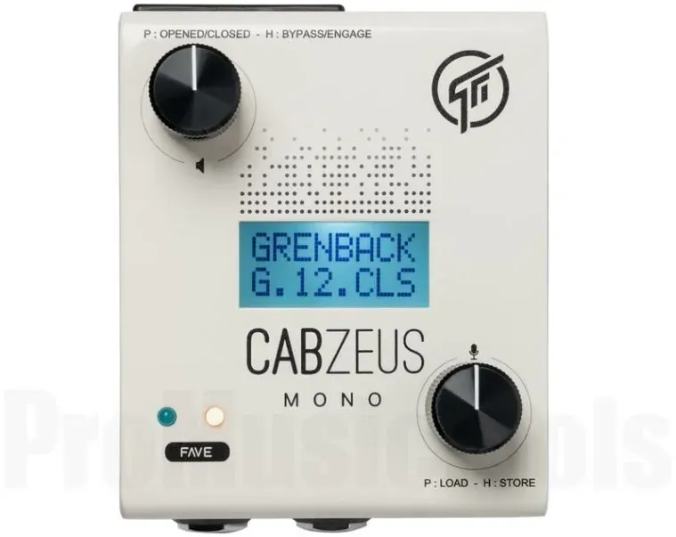 GFI System Cabzeus Mono Speaker Simulator + DI Box