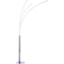 Selltec LED Stehleuchte 19W Chrom