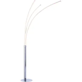Selltec LED Stehleuchte 19W Chrom
