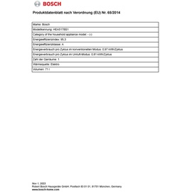 Bosch Serie 6 HEA517BS1