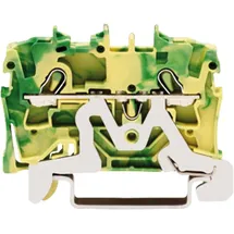 WAGO 2-Leiter-Reihenklemmen grün-gelb, 2002 - 2,5 (4) mm2