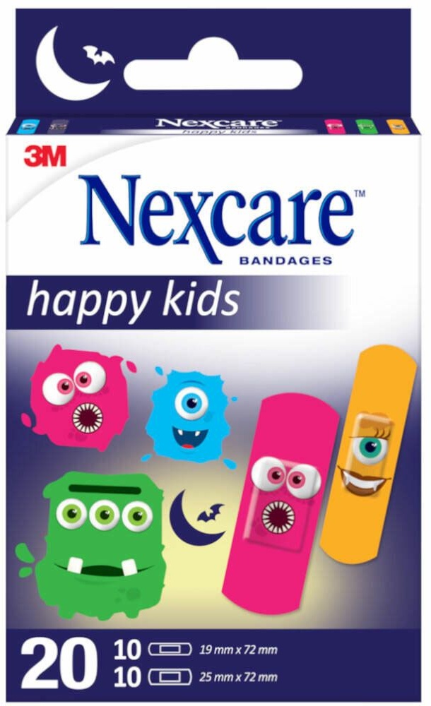 3M Nexcare Happy Kids Monster