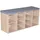 moebel-direkt-online Sitzbank Mano Braun 104 x 40 x 48 cm