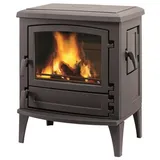 LEDA Kaminofen Kaminofen ARUBA 9kW schwarz lackiert 1003-01495
