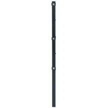 Estexo Doppelstabmattenzaun 130 x 0 cm Grau/Stahl