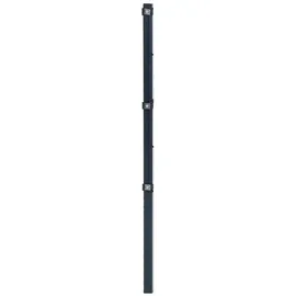 Estexo Doppelstabmattenzaun 130 x 0 cm Grau/Stahl