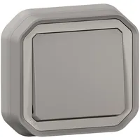 Legrand 069811L Plexo New Feuchtraum-Unterputz Wechselschalter 10 AX, Steckklemmen