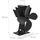 Relaxdays Ofenventilator Aluminium 25 x 14 cm schwarz