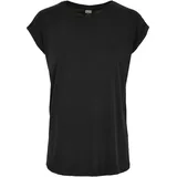 URBAN CLASSICS Damen Ladies Modal Extended Shoulder Tee, lang geschnittenes T-Shirt, erhältlich in vielen Farbvarianten, Größen XS-5XL - XXL